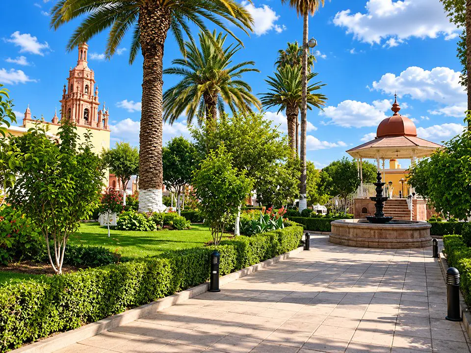 Aguascalientes - Plaza y Catedral